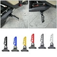 thumbnail image 6 of ZPAQI Metal Footrest Pedals Foldable Footrests Compact Folding Foot Pegs for, 6 of 17