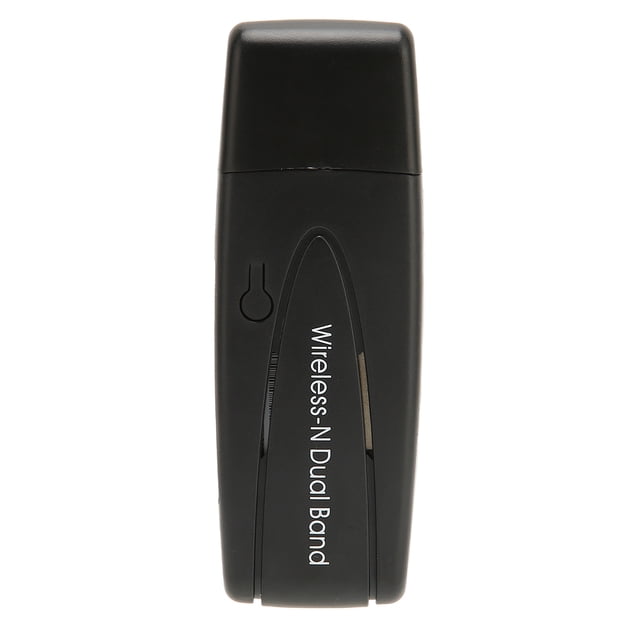 WiFi Adapter, Dual Antenna Wireless Adapter Dual Band 2.4Hz 5GHz 600Mbps Gain Enhanced For PC