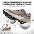 thumbnail image 5 of FitVille Men's Wide Walking Shoes with Arch Support Comfot Sneakers for Men, 5 of 6