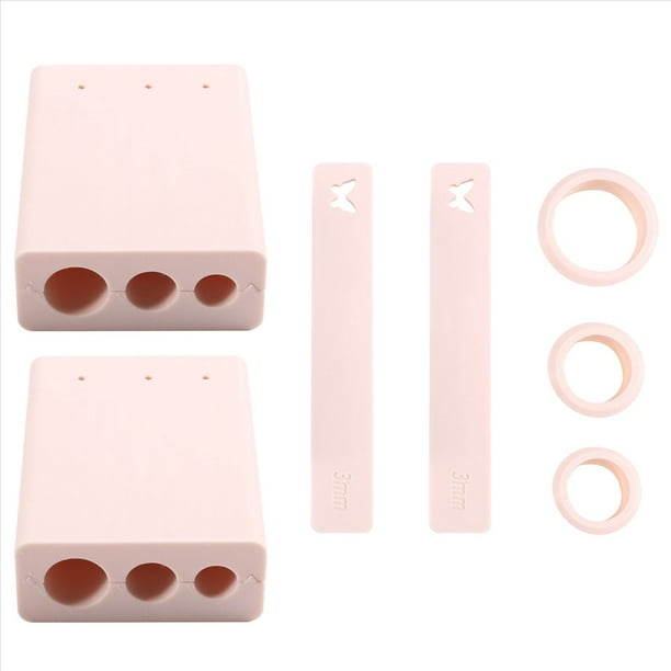 Molde para Bolas de Arcilla Polimérica, Herramienta Auxiliar para Perforar Bolas de Arcilla, Cortador de Arcilla para Hacer Aretes y Decorar Joyas.