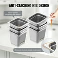 thumbnail image 4 of VEVOR 6 Pack 1/6 Size Hotel Pans Steam Table Pan Stainless Steel 6" Deep, 4 of 9