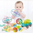 thumbnail image 2 of Juguetes sensoriales para el desarrollo del bebé mordedor de 0 6 y 12 meses sonajero educativo juguetes de dentición suave juegos para bebés de 1 año, 2 of 5