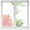 Pink, variant on Pink Gold Window Privacy Film, Boho Modern Abstract Minimalist Aesthetic Flower Static Cling UV Sun Blocking Heat Control Window Tint, Non-Adhesive One Way Windows Privacy Cover 19.6''x39.3''