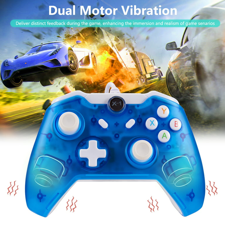 Luxmo Wired Game USB Controller Gamepad Joystick for Xbox 360 &PC
