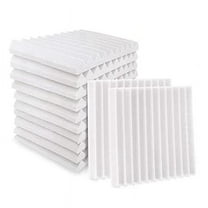12Pcs Acoustic Foam Board,Studio Wedge Tile, Wall Panel, 2.5X30X30cm