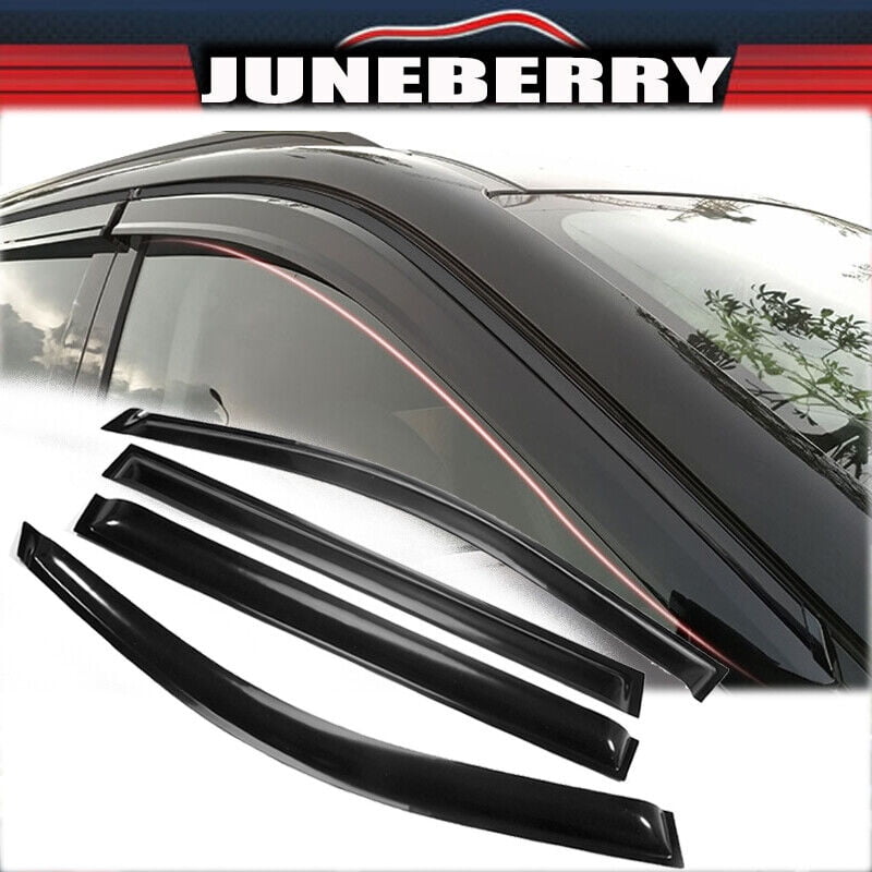 Window Vent Visor Sun Rain Guard Wind Deflectors For 20082013 Toyota