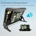 thumbnail image 4 of 7 Inch Raspberry Pi Monitor with Capacitive Touchscreen 1024x600 IPS Display HDMI & USB Powered Portable Secondary Screen for Windows Linux Android Raspberry Pi Projects, 4 of 7