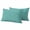 Teal Green, variant on Outdoor Waterproof Pillow Covers Sky Blue Solid Color Decorative Throw Pillow Protectors,Pillowcase Cushion Cases for Patio Sofa Garden Couch,16x16in,Pack of 2