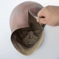 thumbnail image 5 of Ufo Alien Skull Mask Cosplay Horror Latex Masks Helmet Halloween Masquerade Dress Up Party Costume Props, 5 of 5