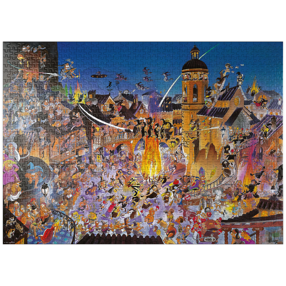 MyPuzzle - Walpurgis Night - Hugo Prades - Premium 1000 Piece Jigsaw Puzzle for Adults