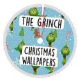 thumbnail image 1 of Faldas para árbol de Navidad Grin-Ch de 36 pulgadas, tapete para árbol de Navidad para fiestas de invierno, falda para árbol de Navidad para decoraciones navideñas rústicas, 1 of 1