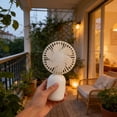 thumbnail image 4 of shyuyusa Handheld Mini Fan 250mAh Battery Portable Cooler For Outdoor Travel Daily Activity Use, 4 of 6