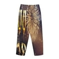 thumbnail image 5 of Bingfone Pajamas For Women,Happy New Year Pajama Pants With Pockets-Large, 5 of 9