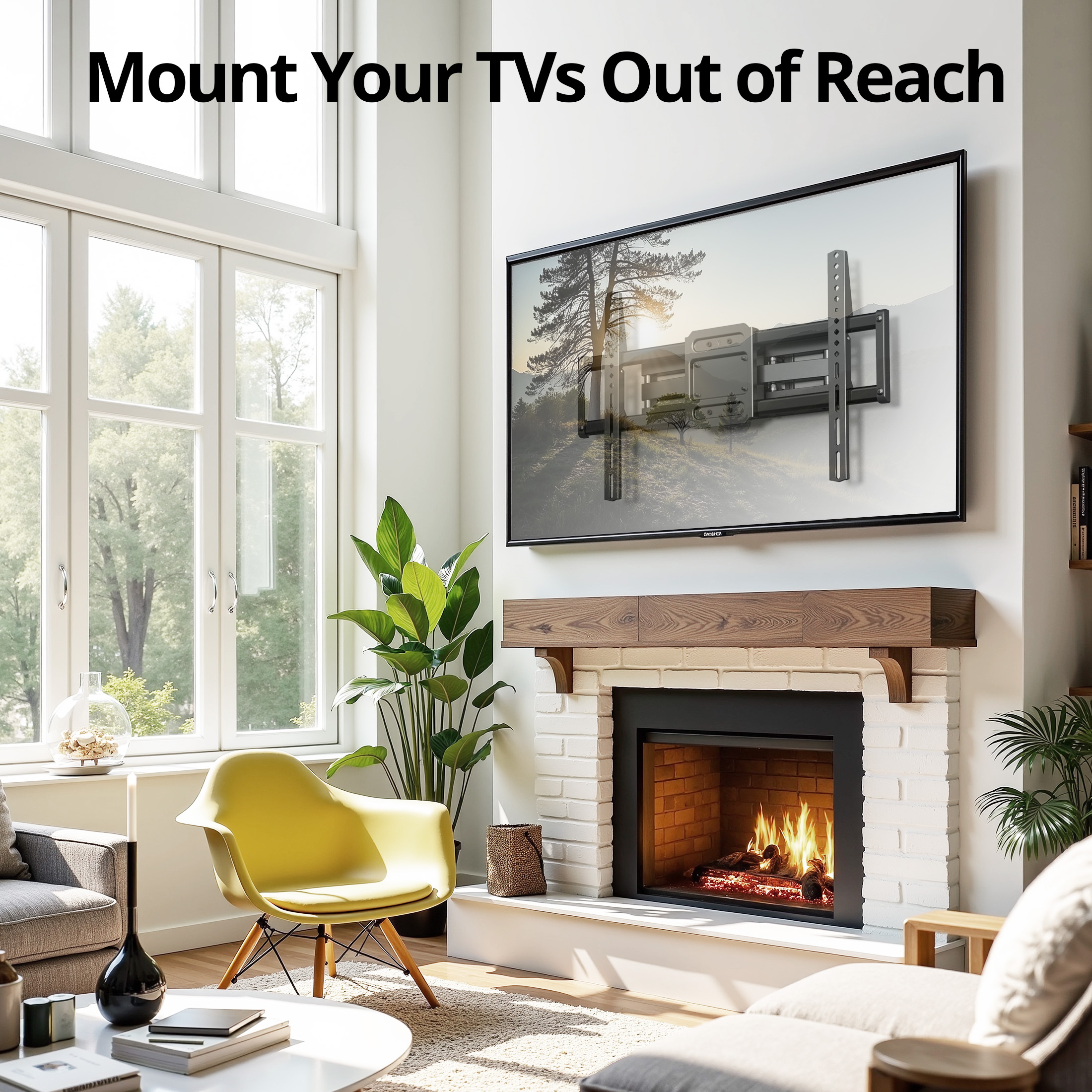 MountLiving Full Motion TV Mount, 42-92 Inch, 120 lbs photo 4