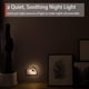 thumbnail image 2 of Luz nocturna LED, luz nocturna blanca cálida, redonda, sensible a la luz, 2 of 5