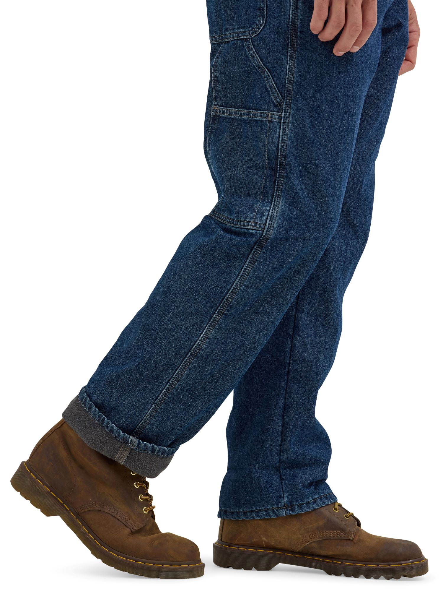 Wrangler Men's and Big Men's Relaxed Fit Fleece Lined Cargo Pant