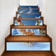 thumbnail image 3 of prueba de agua para la renovación de escaleras, Regalos bajo la luna Simulación de Navidad Palo de escalera 3D a prueba de agua Moda Creativa Decoración de pasos Palo de pared Hogar, 3 of 4