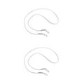 thumbnail image 4 of maskred PU Leather Shoulder Bag Strap Replacement Purse DIY Handbag Handle White 119cm 2Set, 4 of 6