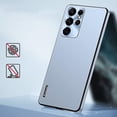 thumbnail image 3 of Matte Case Compatible With Samsung Galaxy S23 Ultra, Ultra-thin Tpu + Pc Shockproof Case With Lens Protection, 3 of 3
