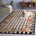 thumbnail image 4 of Safavieh Chelsea Anabella Bordered Area Rug, Ivory/Black, 5'3" x 8'3", 4 of 13