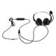 thumbnail image 1 of Wired Business Headset Noise Canceling Binaural Telephone Headphone with Mic for Office Call Center Single 3.5mm Plug, 1 of 5