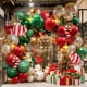 thumbnail image 2 of Juego de globos navideños con forma de bastón de caramelo, de aluminio, rojo y verde, para árbol de Navidad, fiesta de Año Nuevo, cadena de globos, arco, suministros de decoración, regalos, 2 of 5
