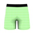 thumbnail image 5 of VgaVtl Plus Size Mens Boxers Valentines Panties for Men Boxer Briefs Athletic Breathable Plaid Underpants,Green L, 5 of 7