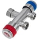 thumbnail image 3 of Washing Machine Tap Shunt Stainless Steel Hose Splitter for Home, 3 of 4