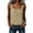 49# Khaki, variant on Women's Square Neck Sleeveless Top Casual Going Out Loose Fit Tank Tops Side Tie Summer Blouse Beach Vacation Shirt,Purple,M