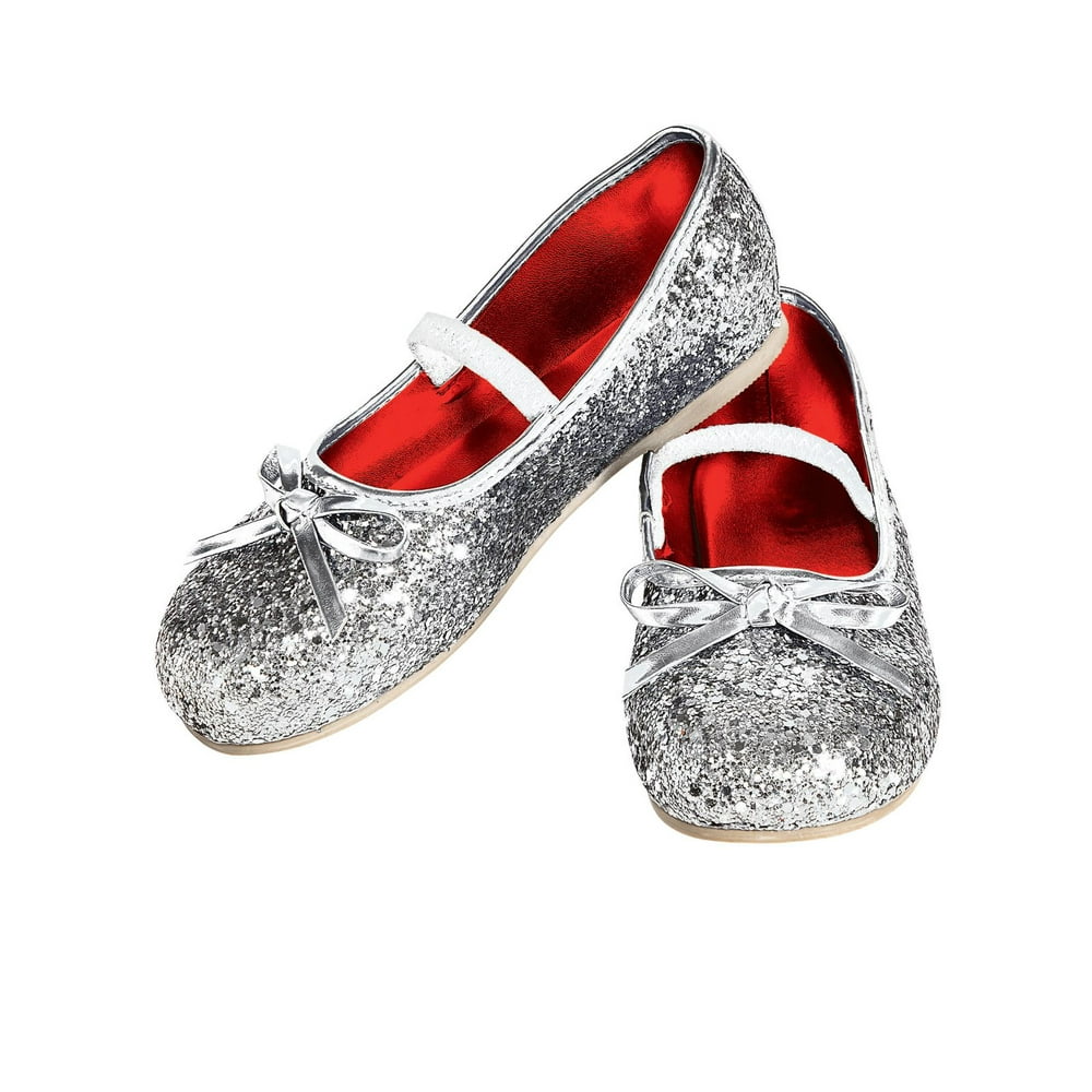 sparkly ballet slippers