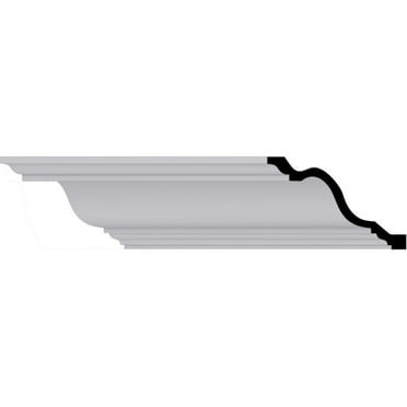 5 1/4"H x 7 7/8"P x 9 5/8"F x 94 1/2"L Jackson Crown Moulding