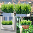 thumbnail image 5 of Artificial Plastic Grass, Plant Green Grass, Imitation Fake Plants, Home Decoration, Gardening Grass, Outdoor Decoration, 5 of 6
