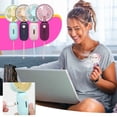 thumbnail image 1 of Iumwxz Portable Fan Handheld Charging Small Fan Portable Pocket Portable Small Fan Mini Fan Red Plastic Tax Free Weekend, 1 of 4