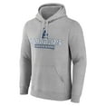 thumbnail image 2 of Men's Gray Los Angeles Dodgers Evanston Stencil Pullover Hoodie, 2 of 3