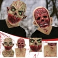 thumbnail image 2 of Mask Full Head Zombie Horror Latex Design 15 X 10 Inch for Masquerade Halloween Party and Haunted House Events, 2 of 5