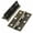 Antique Bronze, variant on 12Pcs Black Door Hinges, 2.5 Inch Small Cabinet Hinges Metal Folding Butt Hinge with Mounting Screws, Window Hinges for Wooden Box, Jewelry Box, Bedroom Door, Cabinet Door