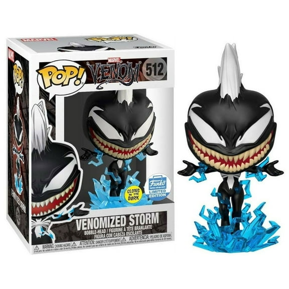 Funko POP! Marvel Venomized Storm Vinyl Figure [Glow-in-the-Dark]