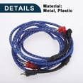 thumbnail image 4 of Car Audio Amplifier Wiring 2.8m 9.19ft Compatible Audio Complete Amplifier Wiring Blue 1 Pcs, 4 of 6