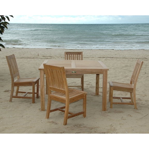 Anderson Teak Rialto 5 Piece Square Patio Dining Set