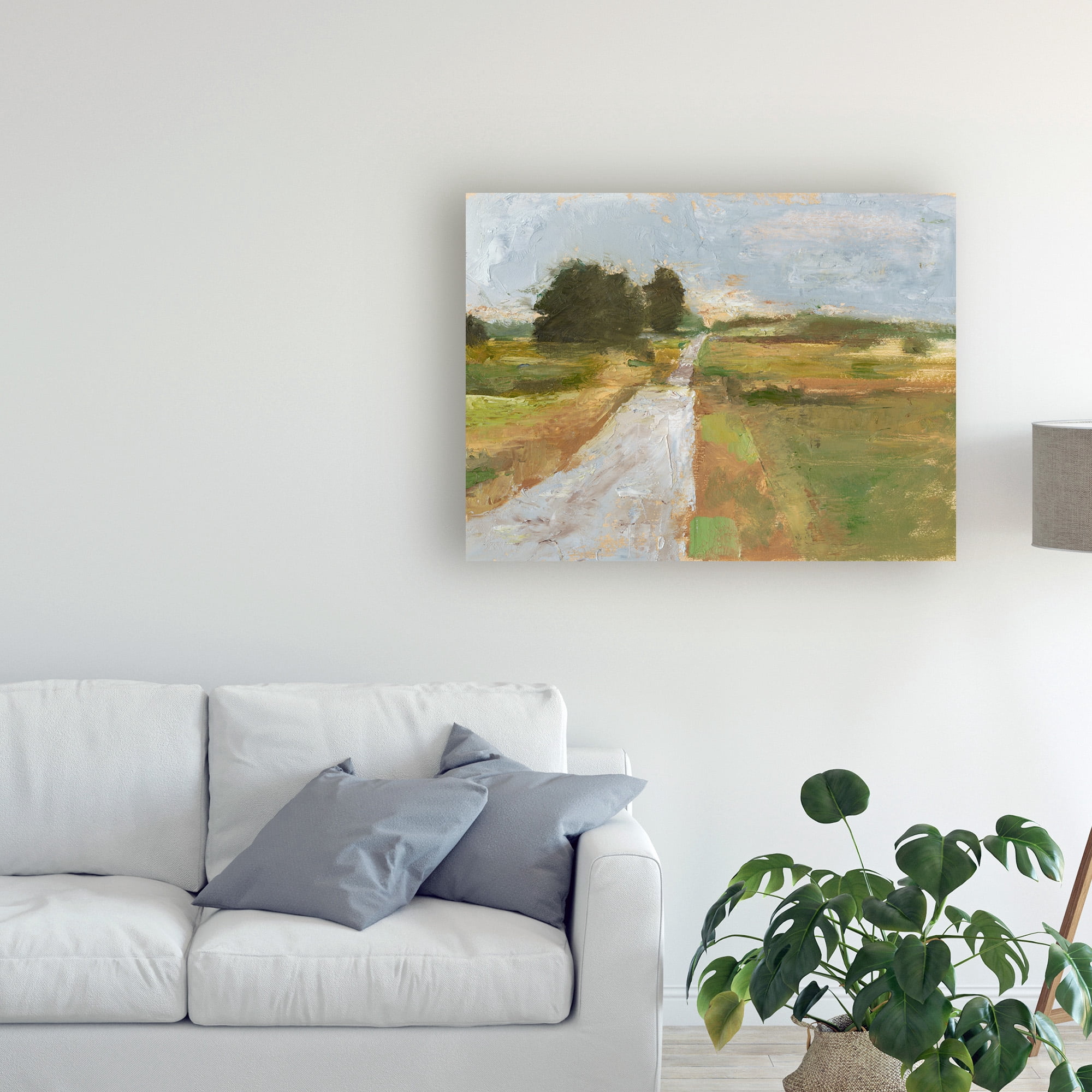 Trademark Fine Art 'Back Country Road I' Canvas Art by Ethan Harper