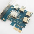 thumbnail image 2 of Adaptador -E USB 3.0 vertical Macarena 1 a 4 ranuras para Minería, 2 of 7