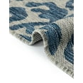 thumbnail image 5 of Unique Loom Outdoor Safari Collection Area Rug - Leopard (12' Round Blue/Gray), 5 of 5