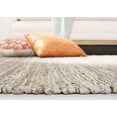 thumbnail image 4 of SAFAVIEH Vintage Leather Zharko Solid Braided Fringe Area Rug, Beige, 6' x 9', 4 of 9