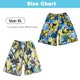 thumbnail image 2 of Bañador para hombre de 2 piezas, pantalones cortos de baño de secado rápido, pantalones cortos de playa con bolsillos, pantalones cortos de fitness de ocio de verano, 2 of 7