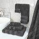 thumbnail image 3 of Juego de toallas de baño American Soft Linen Salem, 100% algodón, 6 piezas, 3 of 9