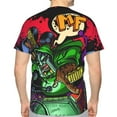 thumbnail image 2 of Mf Doom Unisex 3d Pattern Printed Short Sleeve T-Shirts Casual Graphics Tees Small, 2 of 7