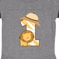 thumbnail image 3 of Inktastic Safari 1st Birthday Jungle Animal 1 Year Old Boys or Girls Baby Bodysuit, 3 of 4