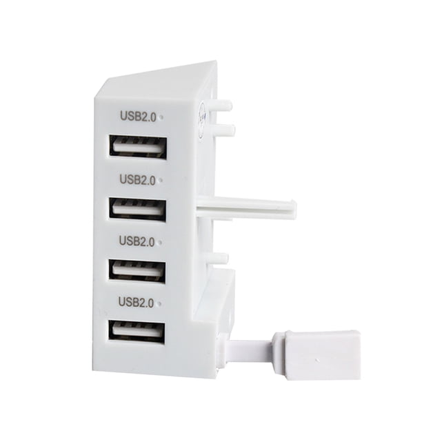 Adaptador USB 2.0 de 4 puertos Adaptador de extensión divisor de concentrador USB para consola de juegos Xbox One S para accesorios de puerto USB Advancent PJ6193-00