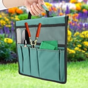 Keenso Garden Kneeler Pouch,Foldable Portable Garden Kneeler Bench Kneeling Bag Tool Storage Stool Pouch, Garden Kneeling Bag