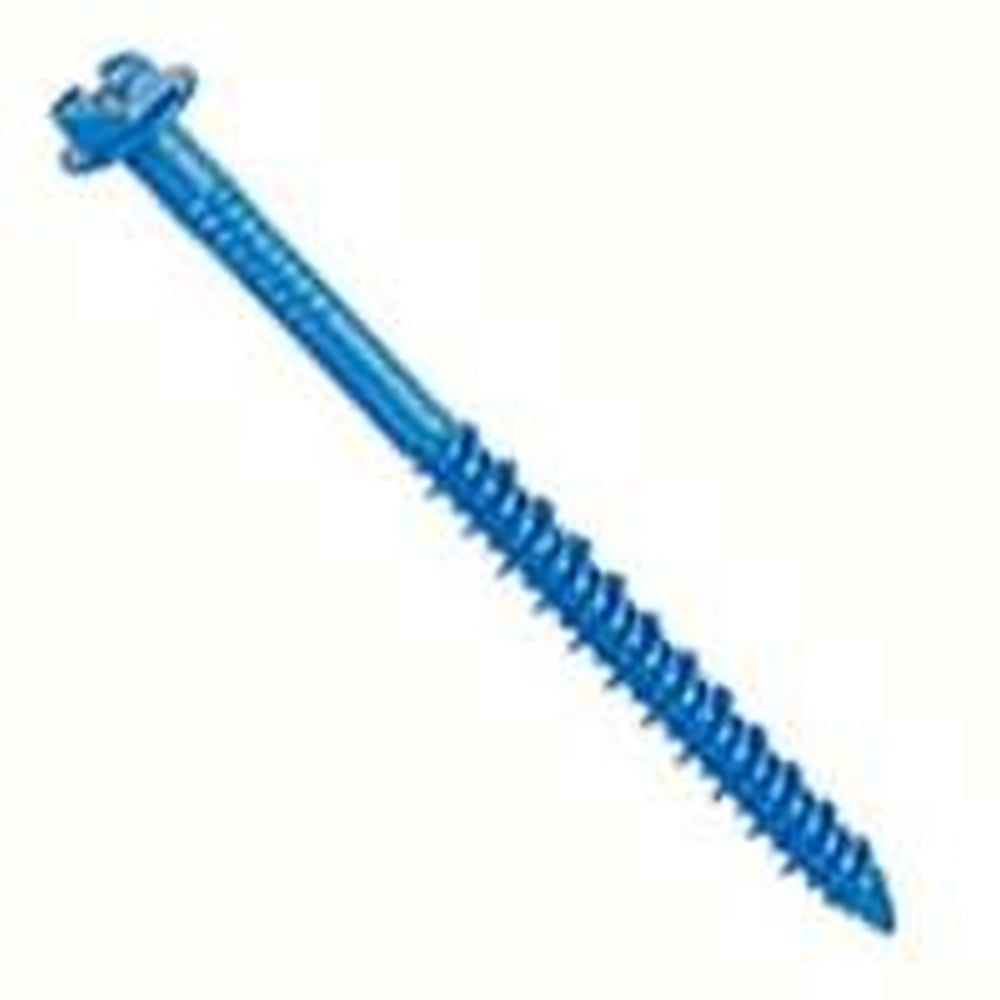 ITW 24225 Tapcon x 21/4 in. Hex Washer Head Concrete Anchors, 25Per